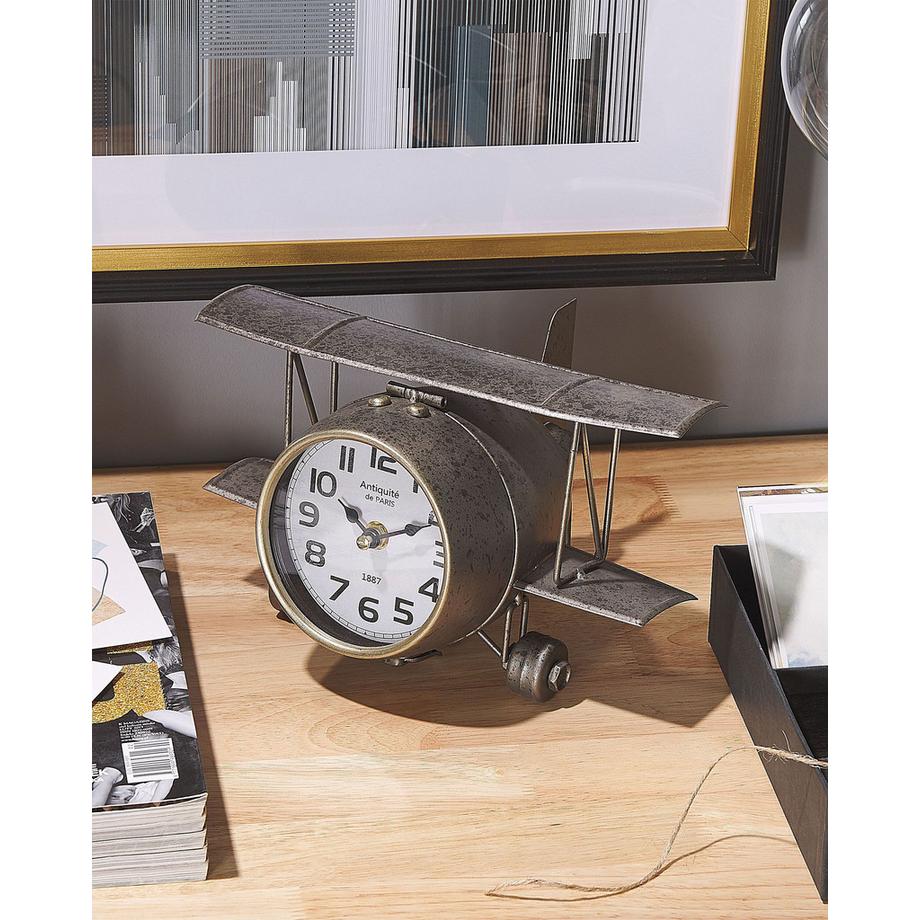 Beliani Orologio en Ferro Industriale STANS  