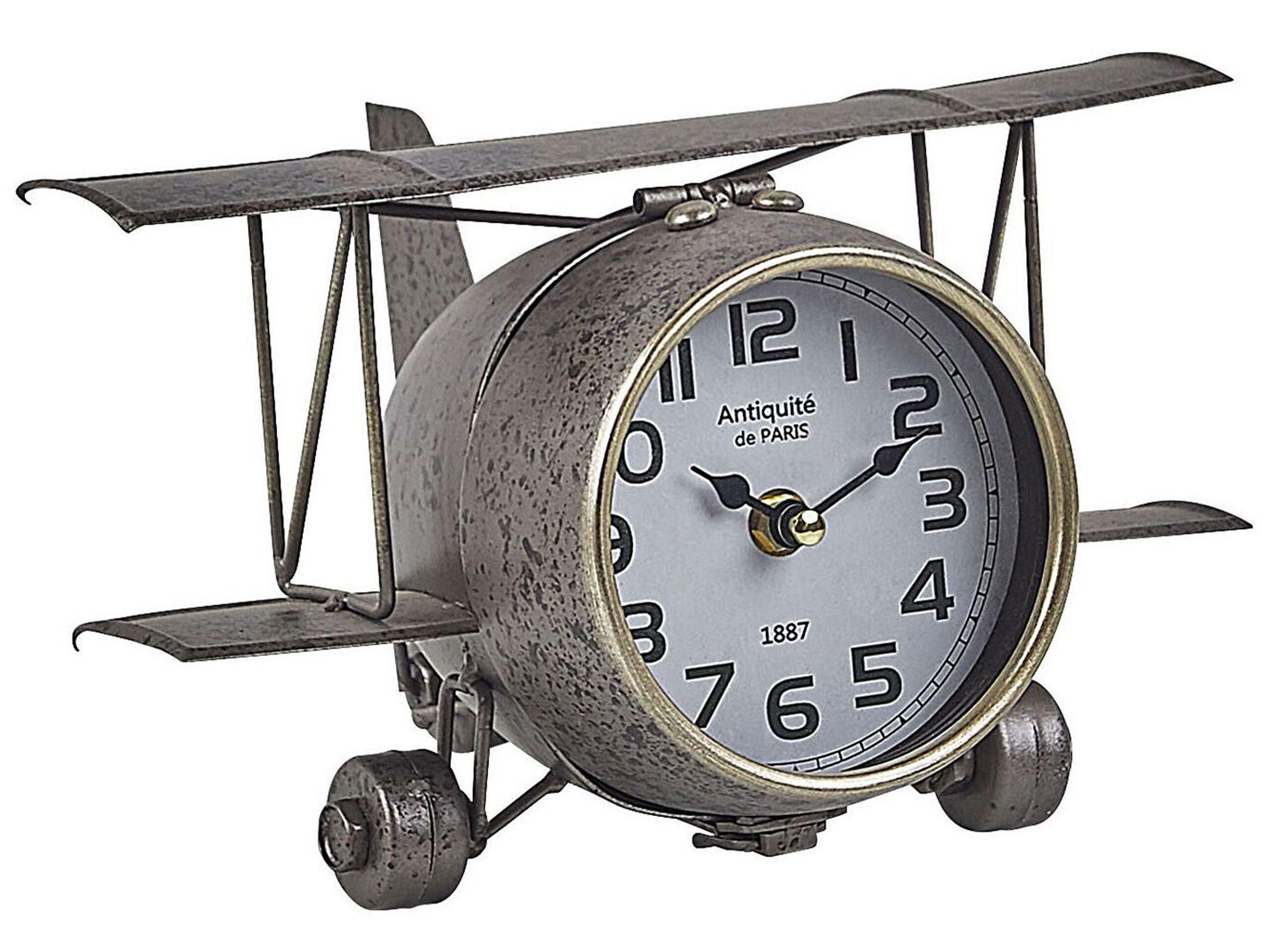 Beliani Horloge en Métal Industriel STANS  