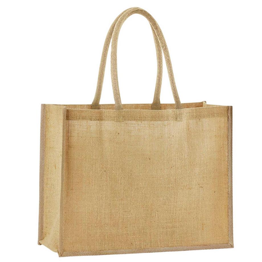 Westford Mill Classic Verstärkte Jute Tragetasche  