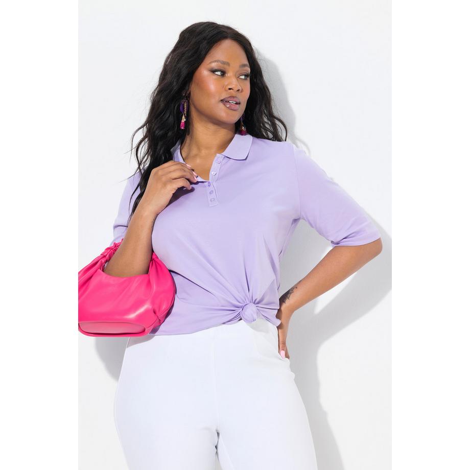 Ulla Popken Classic Poloshirt Halbarm  