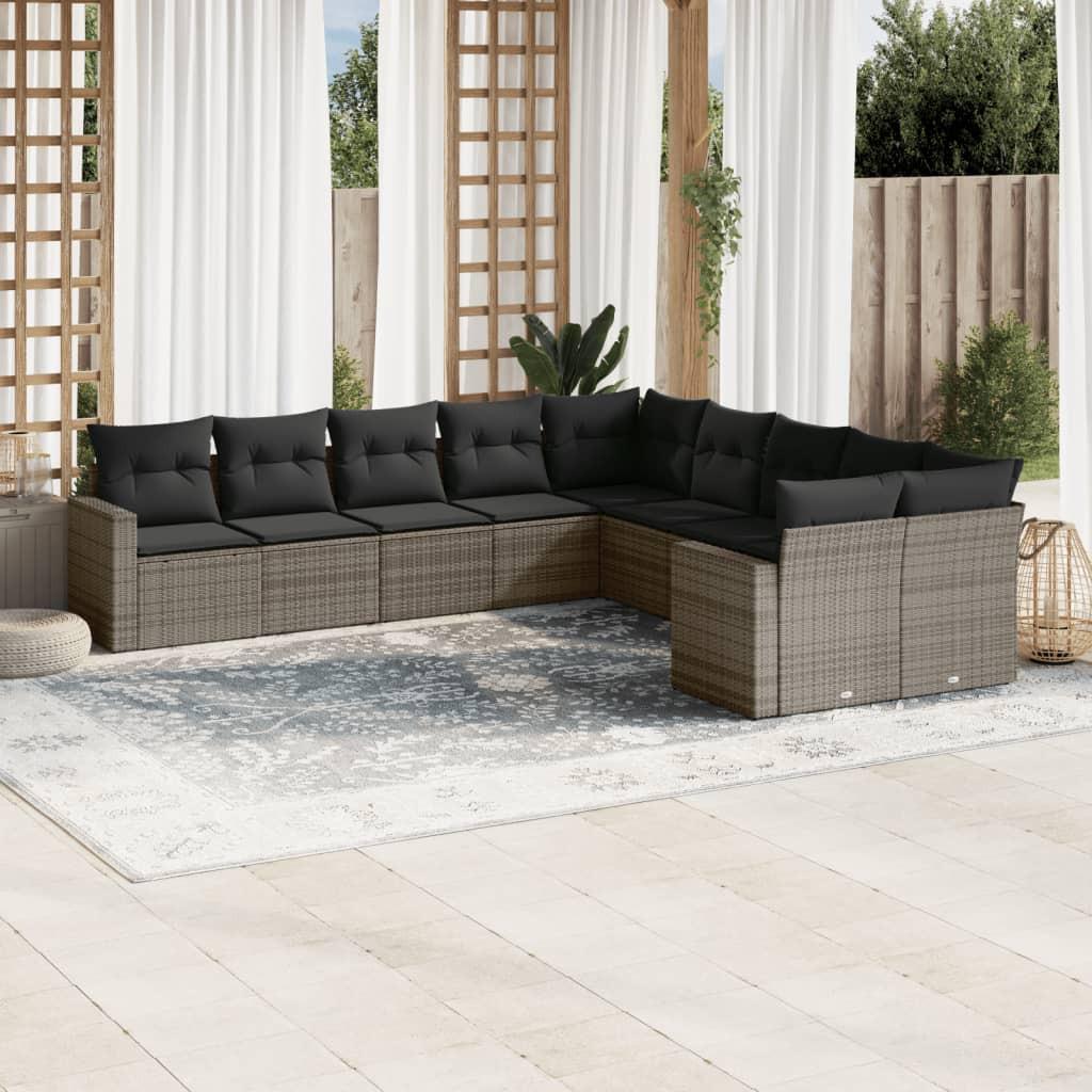 VidaXL Garten sofagarnitur poly-rattan  