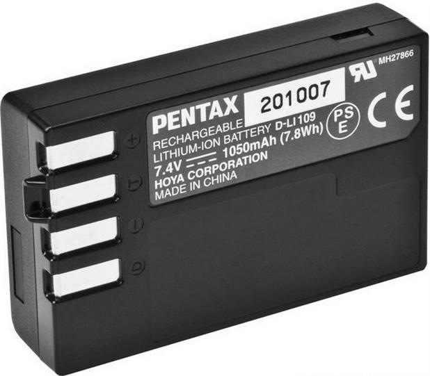 PENTAX  Pentax D-LI109 Ioni di Litio 1050 mAh 