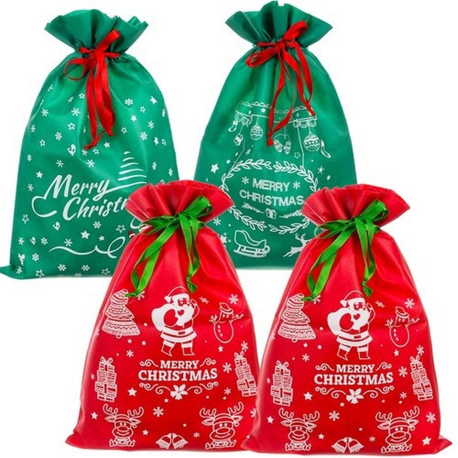 Ruhhy  Sacs de Noël - lot de 4 Ruhhy 24961 