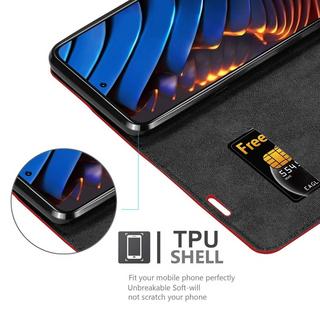 Cadorabo  Hülle für Xiaomi POCO X3 GT Magnetverschluss, Kartenfach 