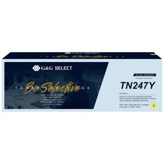 G&G  Compatible avec le toner TN-247Y Premium - marque, g&G Select 