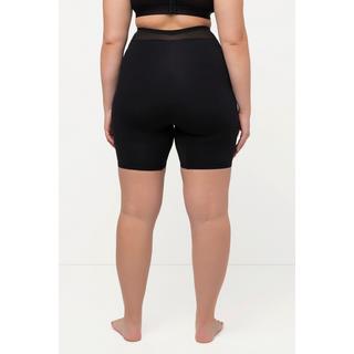 Ulla Popken  Shorty sculptant taille haute, large ceinture en mesh et effet cache-cœur 