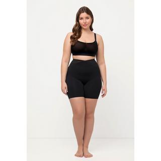 Ulla Popken  Shorty sculptant taille haute, large ceinture en mesh et effet cache-cœur 