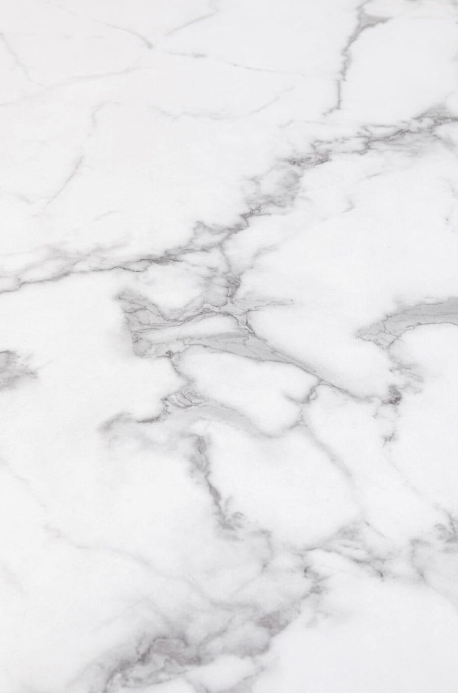 KARE Design Tavolino Schickeria in marmo bianco rotondo 80  