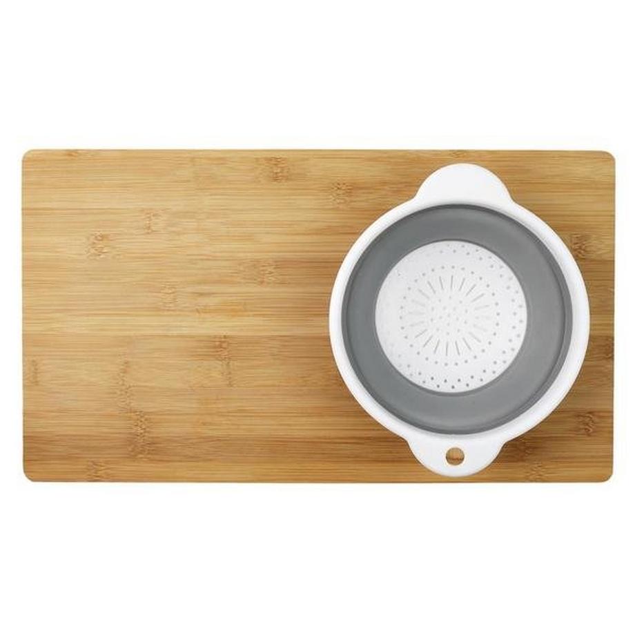 Northio Tagliere con Scolapasta - Bambù  