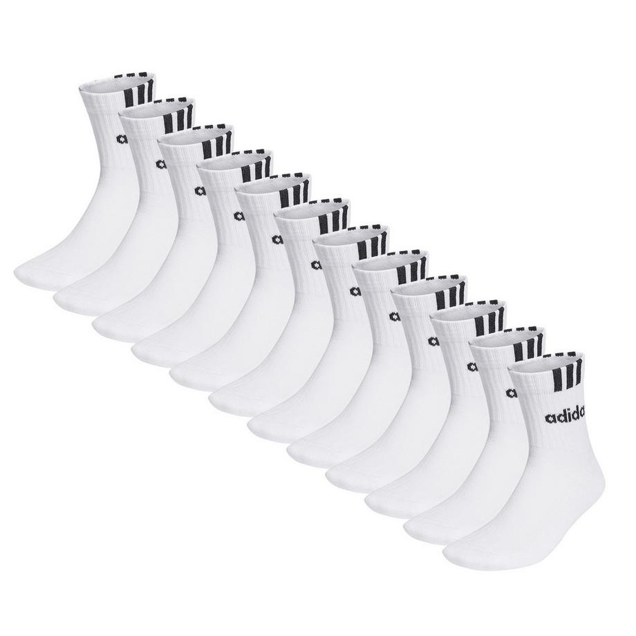 Calzini Unisex Confezione da 12-Cushioned 3S Linear