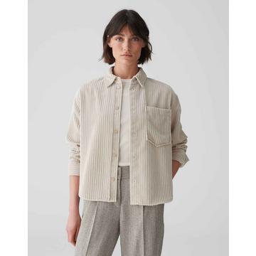 Cordbluse Fanki Boxy Silhouette