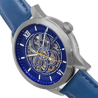 Heritor Automatic  Heritor Automatic Jonas Montre squelette avec bracelet en cuir 