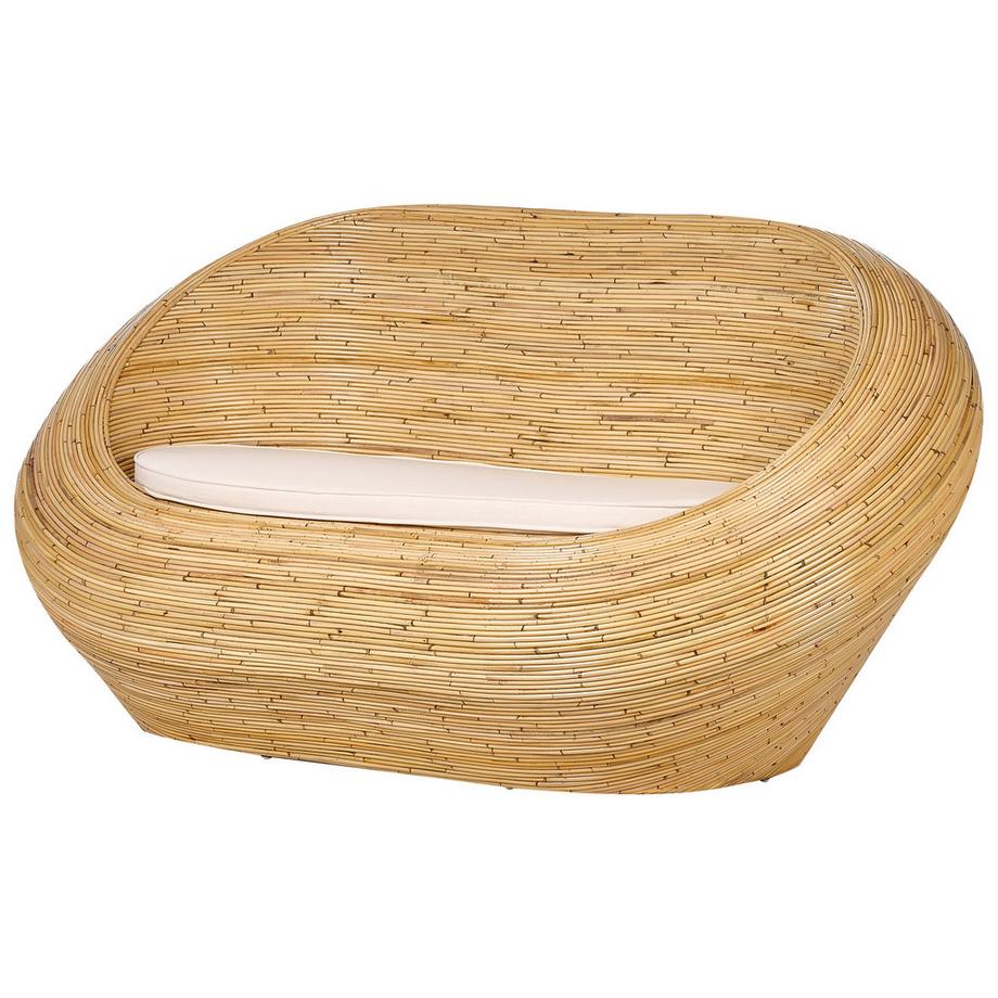 Beliani Set da esterno en Rattan  MAIORI  