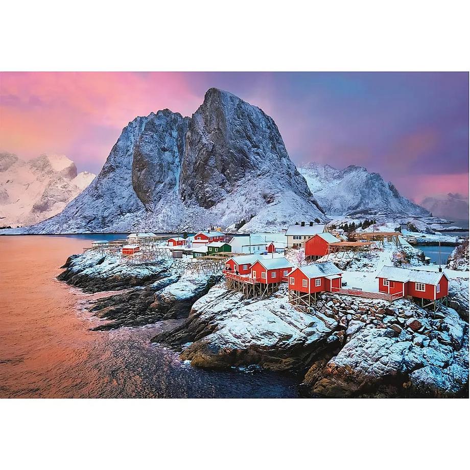 Clementoni  Puzzle Hamnoy Village (500Teile) 