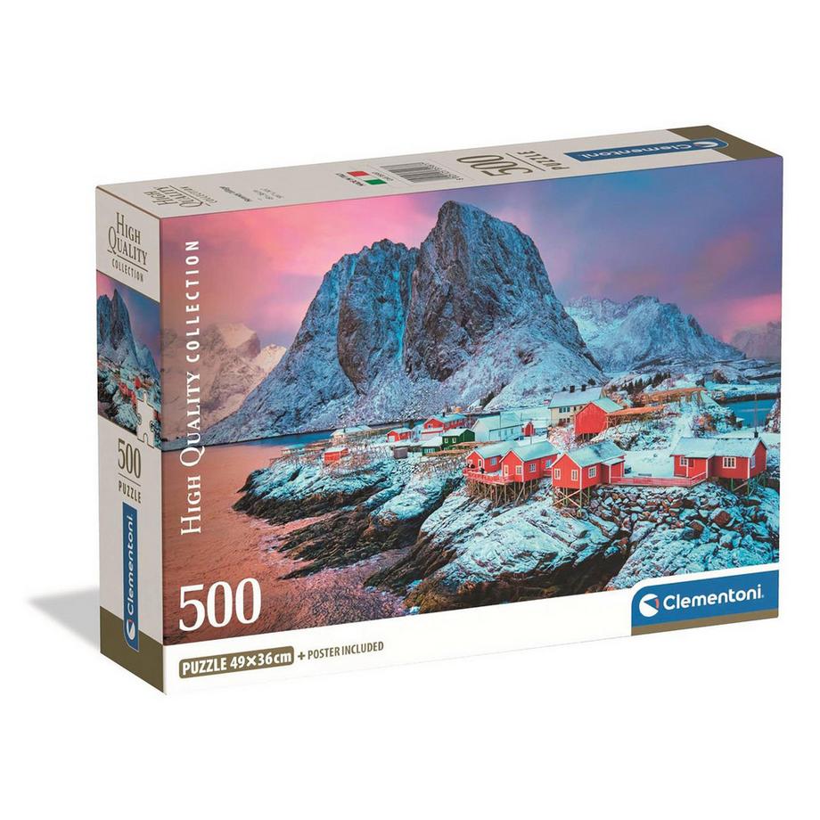 Puzzle Hamnoy Village (500Teile)