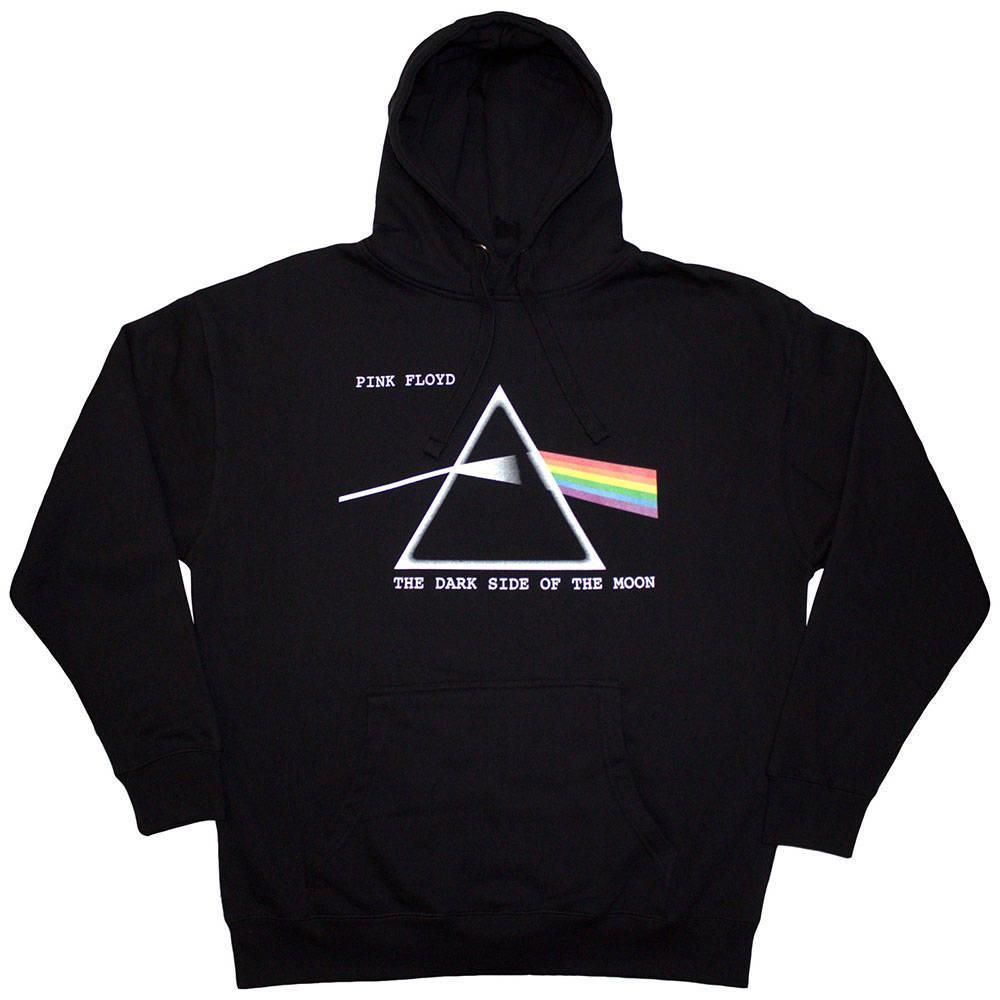 Pink Floyd Dark Side Of The Moon Courier Felpa con Cappuccio  