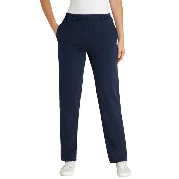 Image of Basic - Freizeit Jogginghose Damen Blau XXL