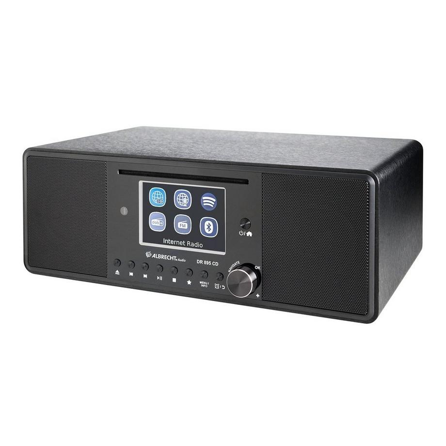 Albrecht  Albrecht DR 895 CD Tragbar Digital Schwarz 