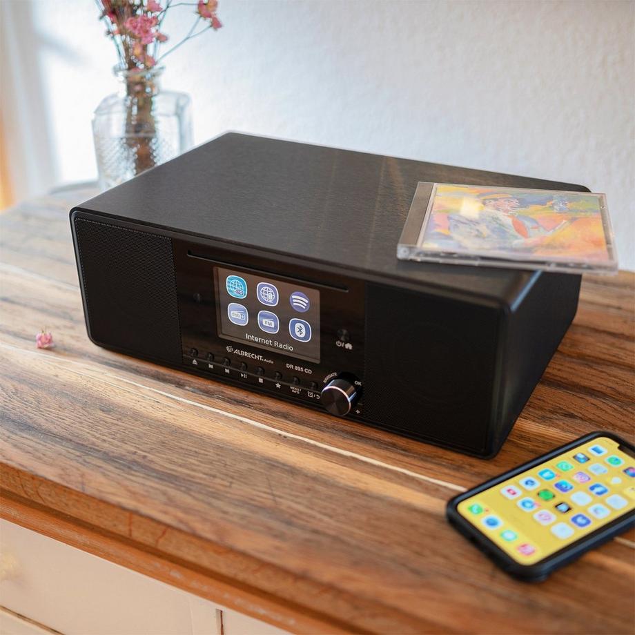 Albrecht  Albrecht DR 895 CD Tragbar Digital Schwarz 