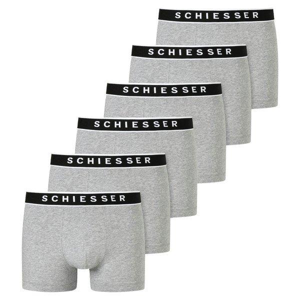 Schiesser  95/5 Coton bio - lot de 6 - Boxers 