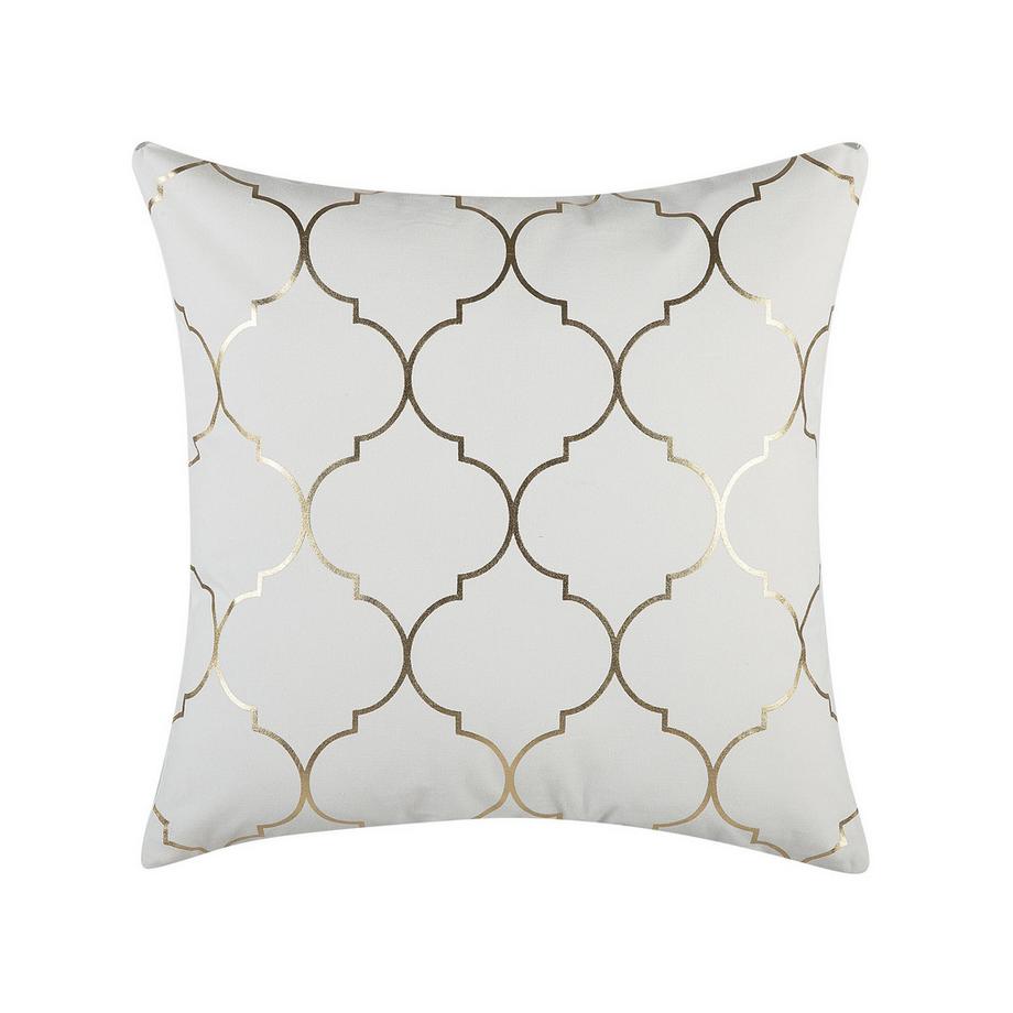 Beliani Dekokissen 2er Set aus Baumwolle Modern ALYSSUM  