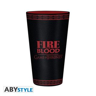 Abystyle Glass - XXL - Game of Thrones - Targaryen  