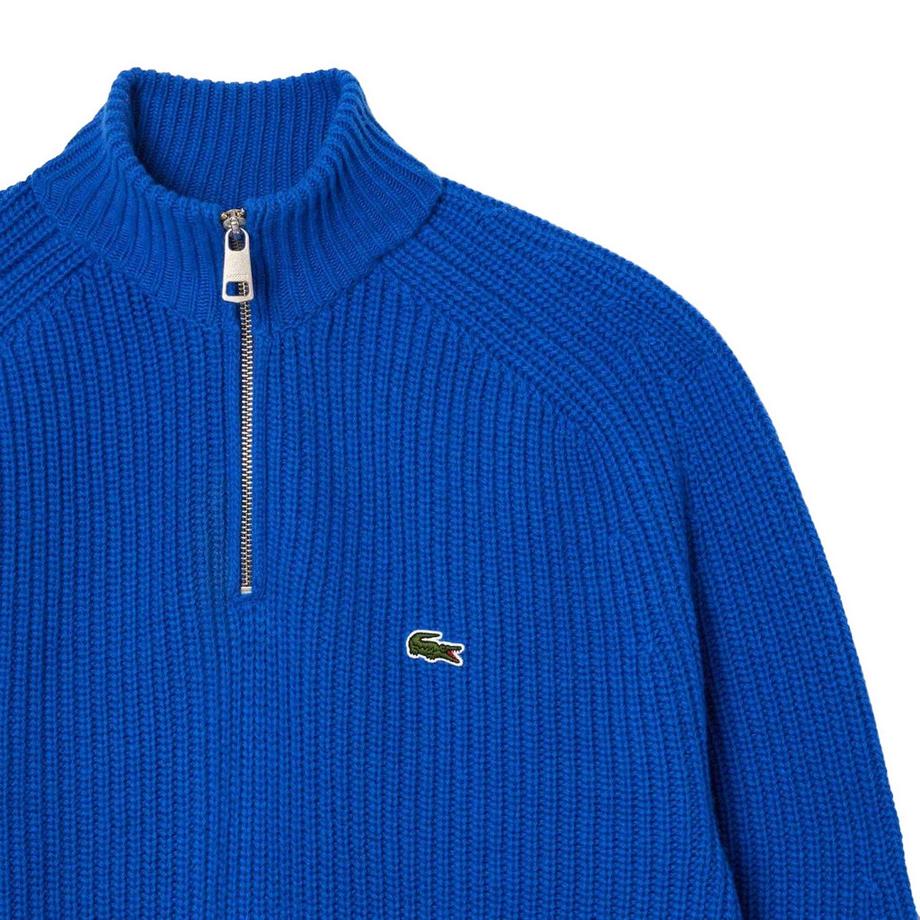 LACOSTE Maglione Collo Alto Cerniera a Quarto  
