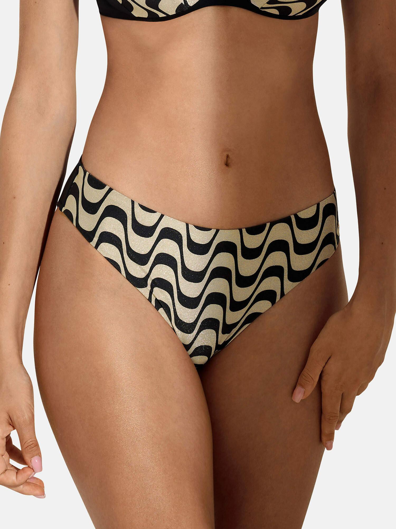 Image of Bikinistrümpfe Mit Abnehmbaren Bändern Iceland Unisex Schwarz 40
