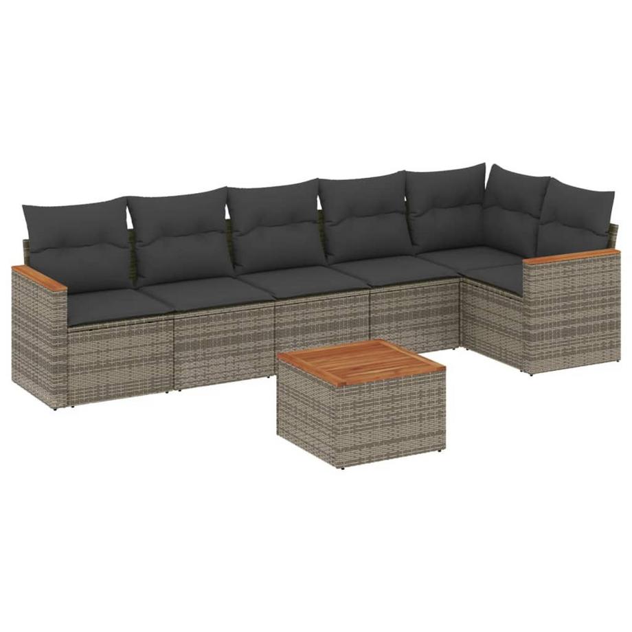 Garten sofagarnitur poly-rattan