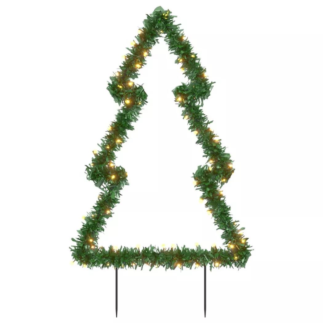 VidaXL - Décoration lumineuse de noël, One Size, Vert