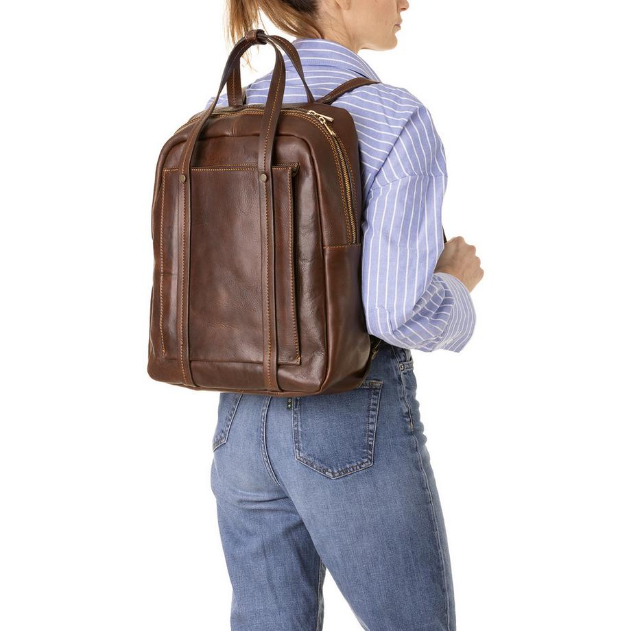 Viola Castellani Sac à dos en cuir  