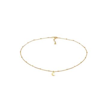Halskette Choker Halbmond