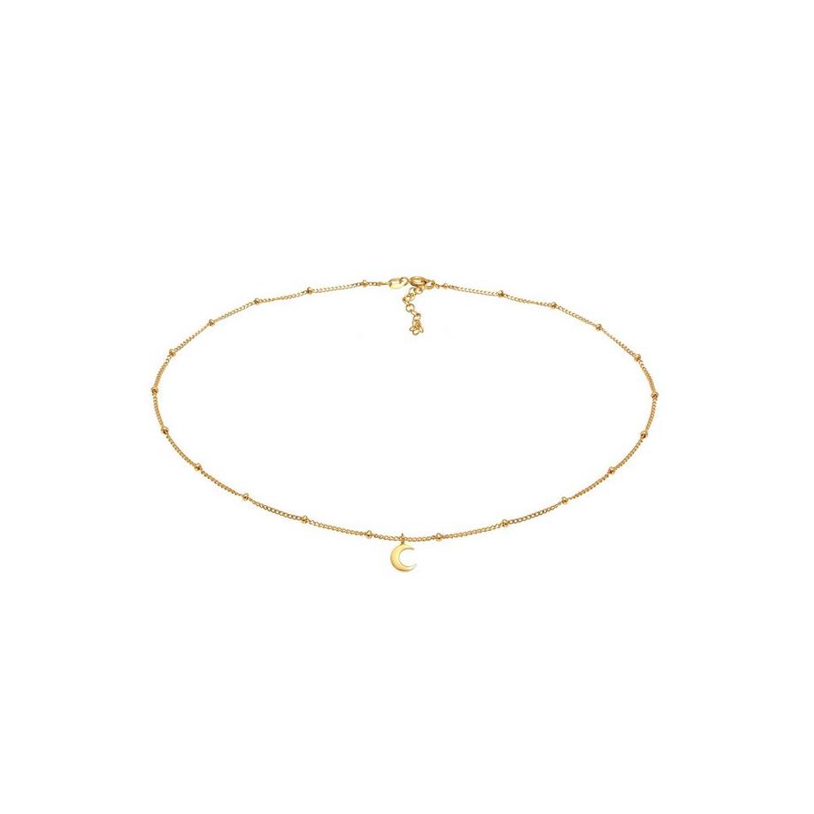 Halskette Choker Halbmond