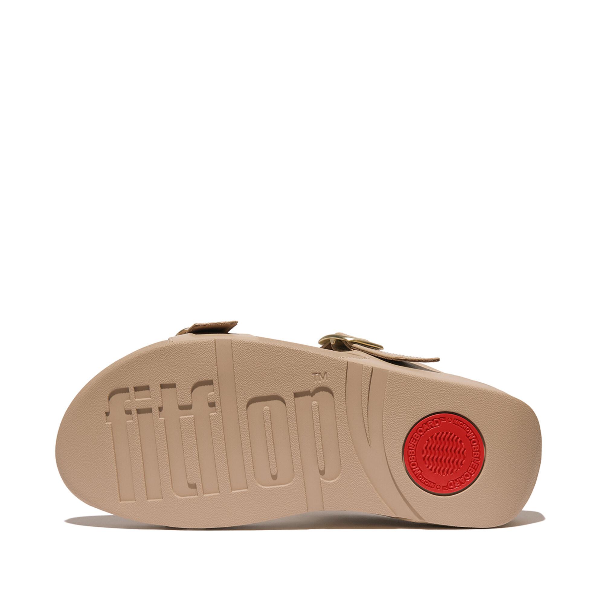 Fitflop  sandali in pelle da lulu adjustable slide 