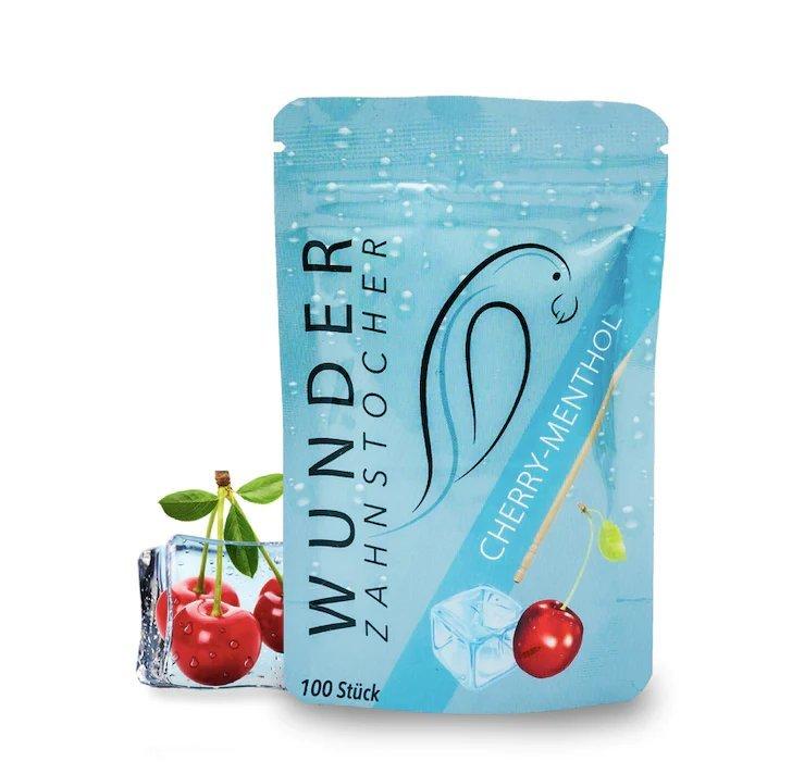Image of Zahnstocher Mit Geschmack Refill Kirsche-menthol Unisex Blau ONE SIZE