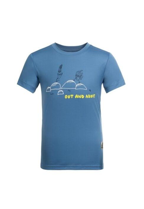 Image of Kinder T-shirt Out And About Mädchen Blau 104