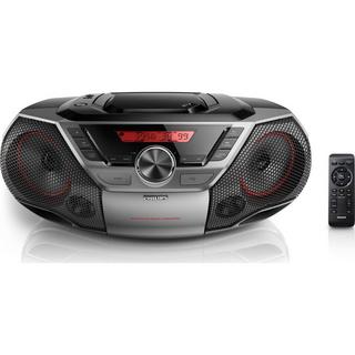 PHILIPS  Radio/CD-Player AZ700T/12 Anthrazit Schwarz 