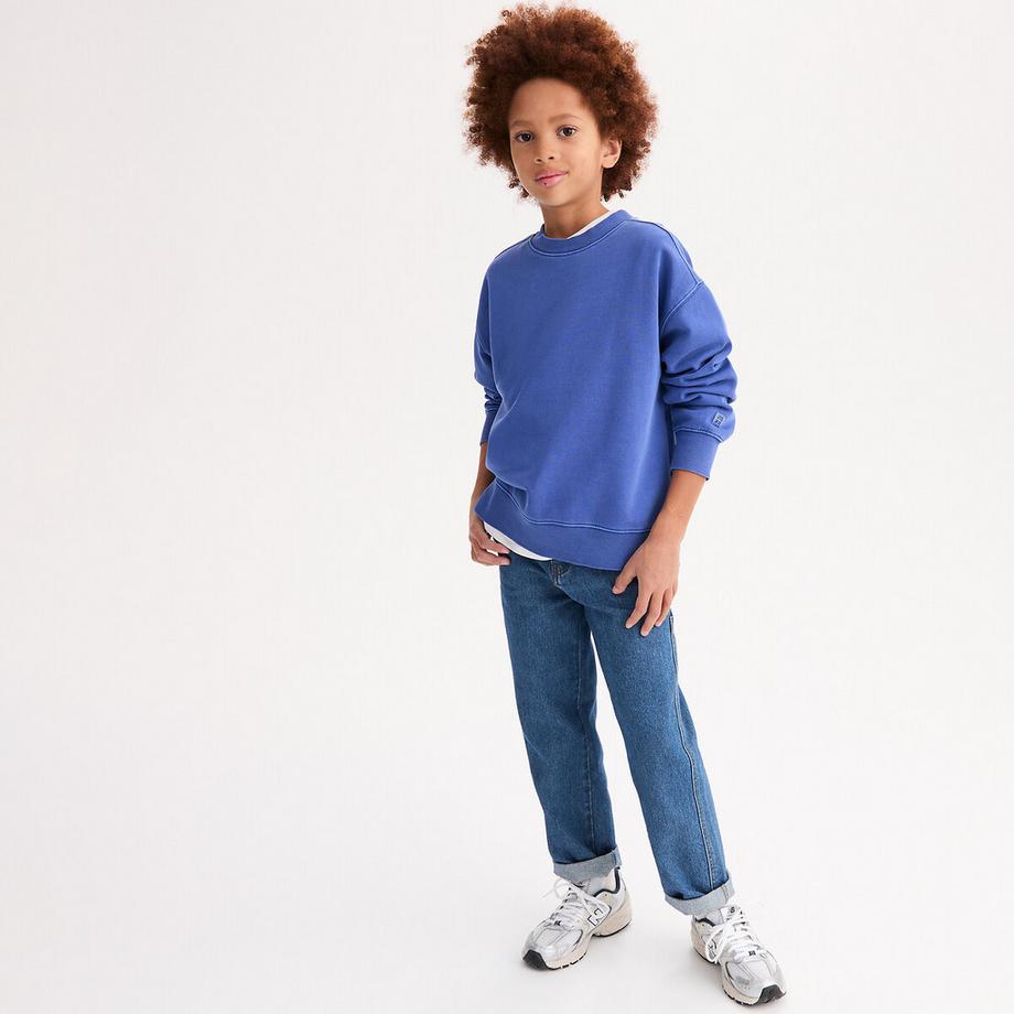 Sweatshirt mit Rundhalsausschnitt