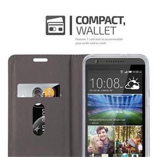 Cadorabo  Housse compatible avec HTC Desire 820 - Coque de protection avec fermeture magnétique, fonction de support et compartiment pour carte 