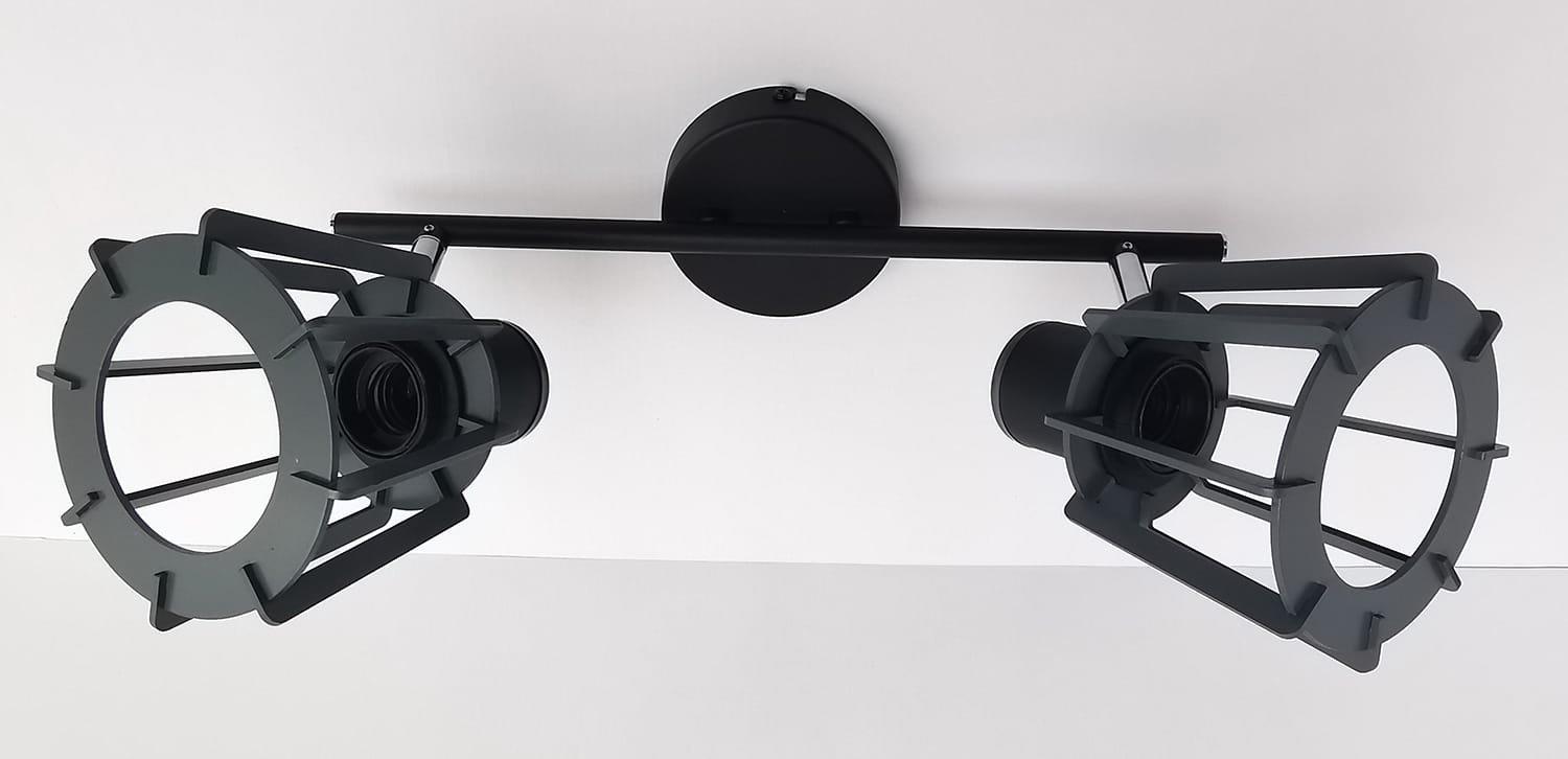 Image of Strahler Maha Metall matt 2xE27 Strahler Maha Metall matt 2xE27