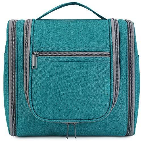 Only-bags.store  Kulturtasche - Kosmetiktasche - Waschbeutel, Teal (groß) 