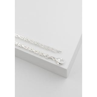 MUAU Schmuck  Collier Königskette Silber 925, 3.3mm, 50cm 