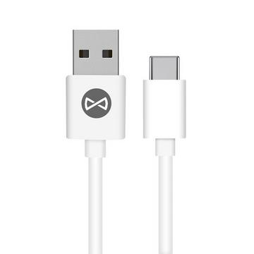 Câble USB vers USB-C 3A 1m Blanc