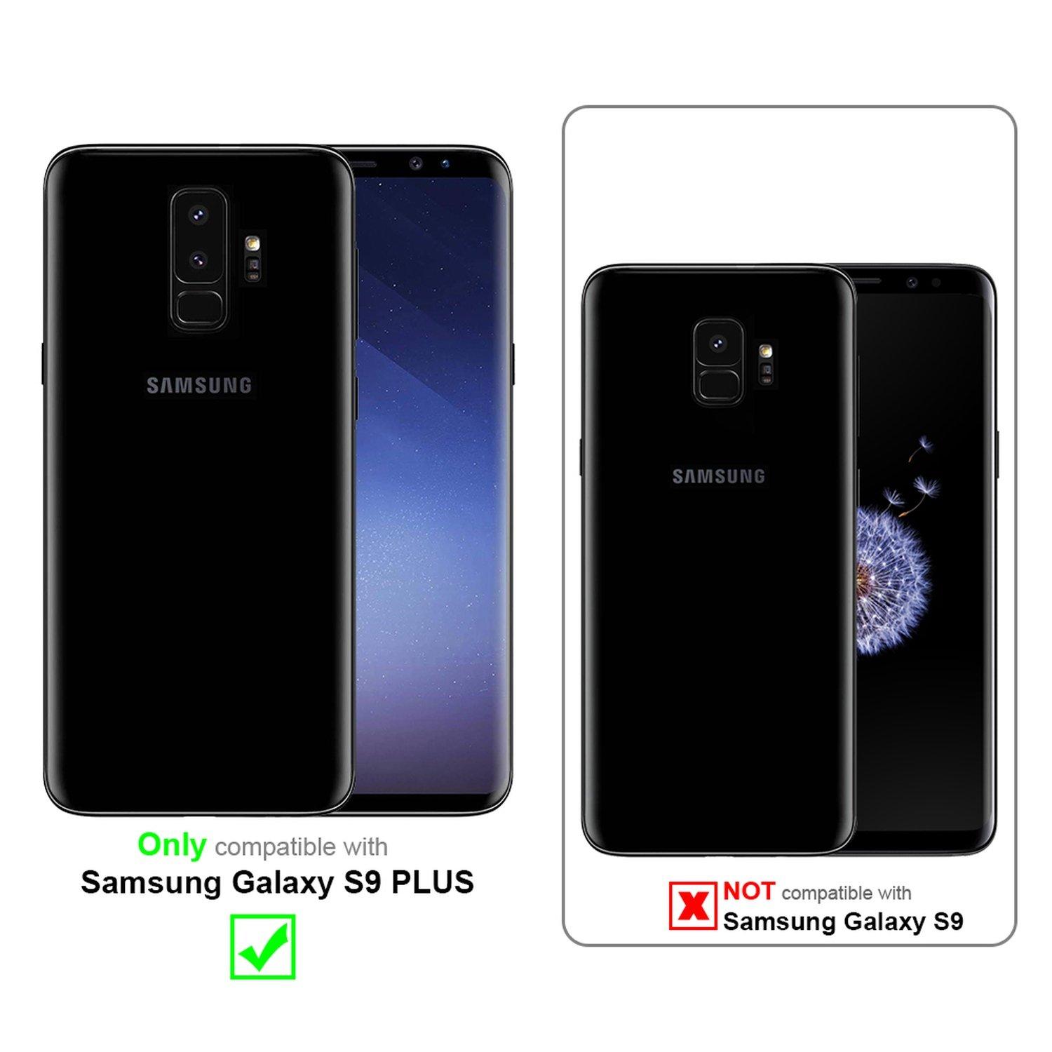 Cadorabo  Hülle für Samsung Galaxy S9 PLUS TPU Silikon Frosted 