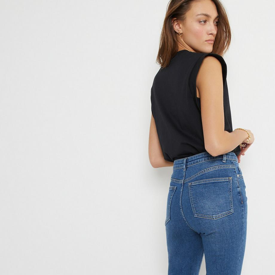 La Redoute Collections Débardeur col rond sans manches  