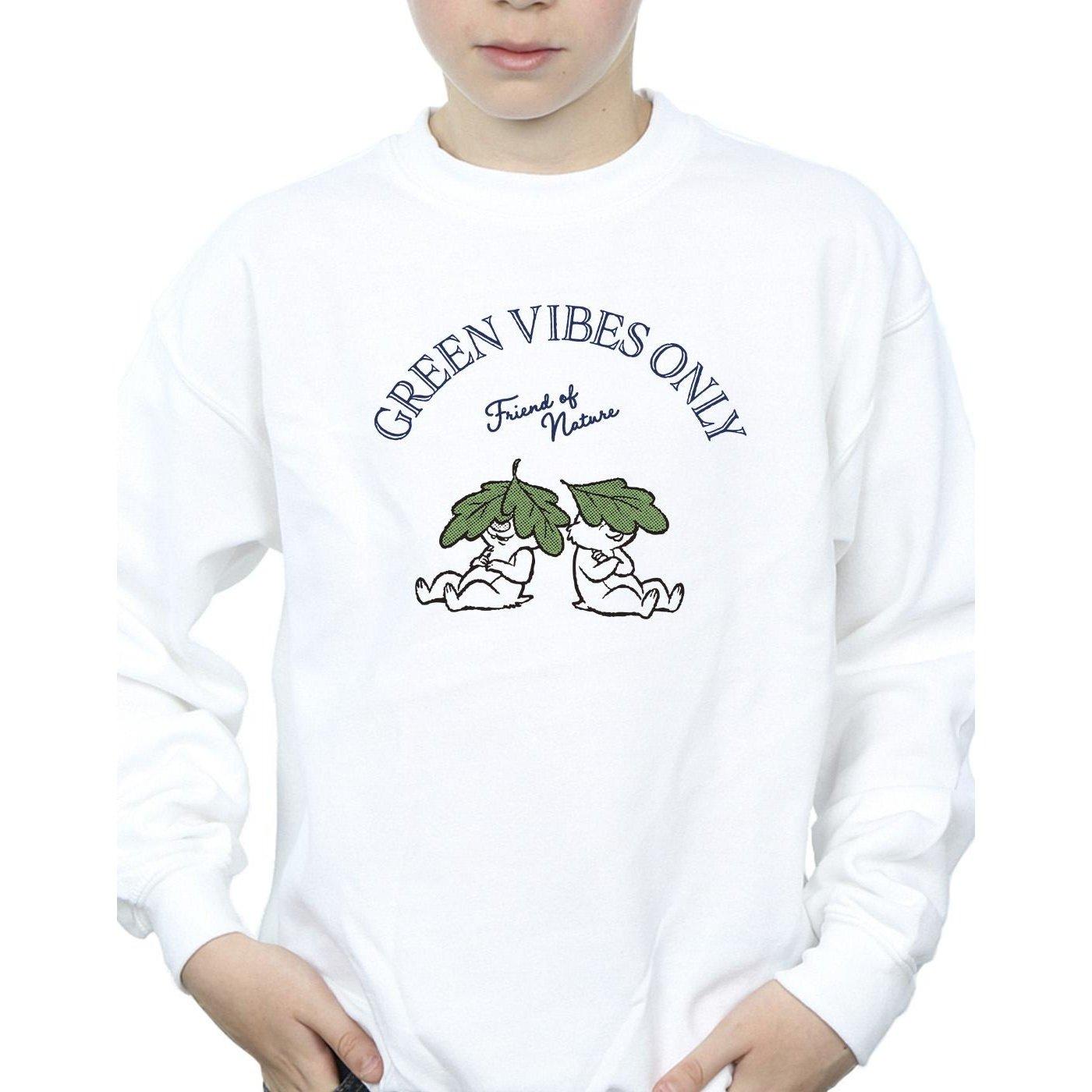 Disney  Chip 'n Dale Green Vibes Only Sweatshirt 