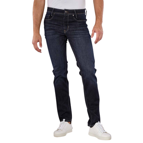 MAC Flexx Slim Straight Rinsed Wash Jeans  