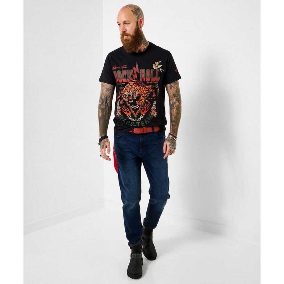 Joe Browns T-Shirt mit Tigermotiv  