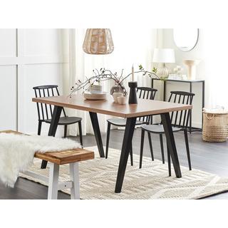 Beliani Table de repas en MDF Moderne LENISTER  