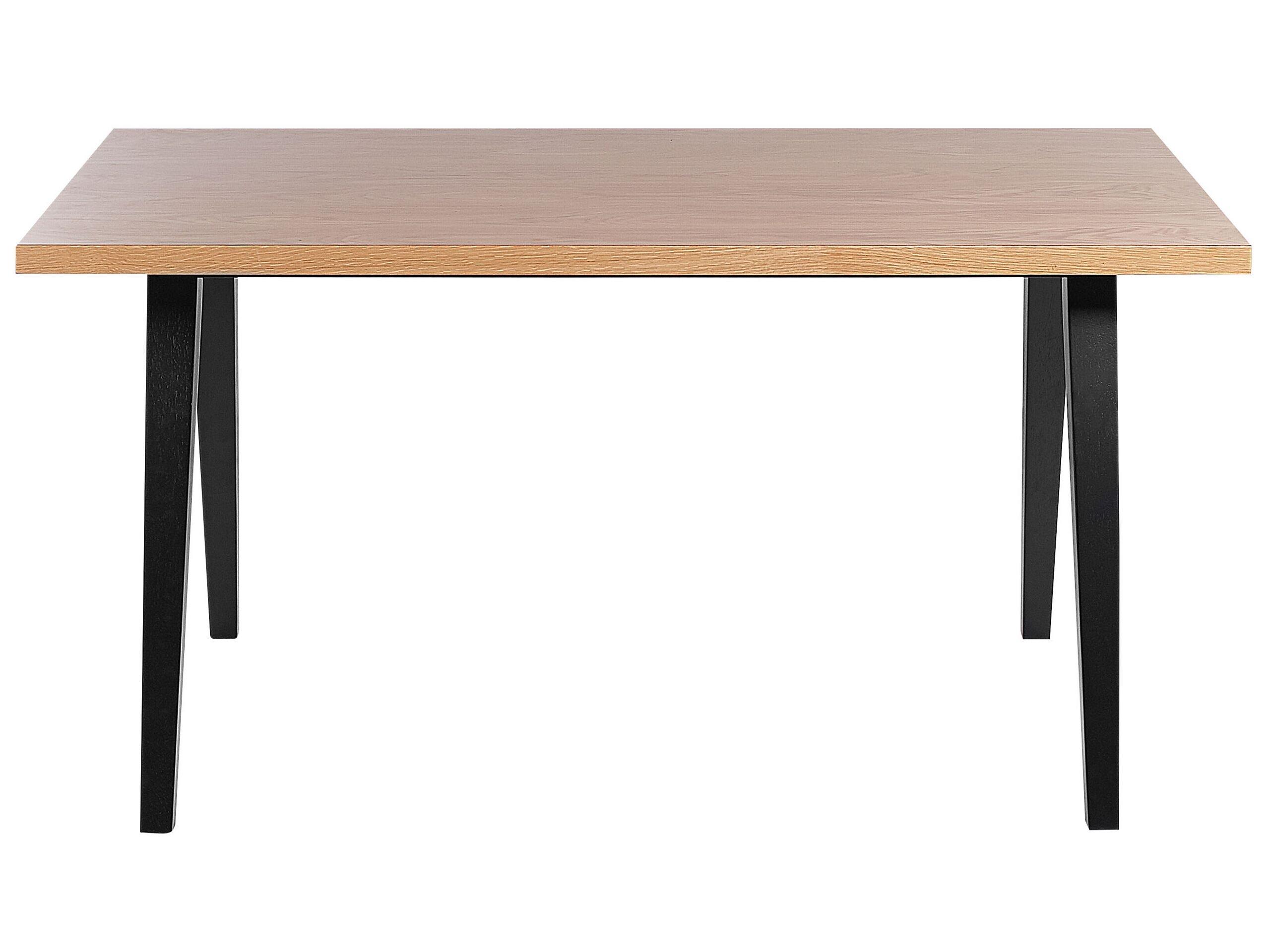 Beliani Table de repas en MDF Moderne LENISTER  